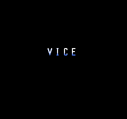 Vice Project Doom title screen for NES